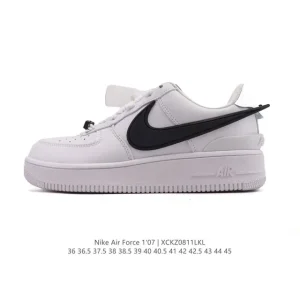 Nike Air Force 1 Low Ambush Collaboration Leather Sneakers