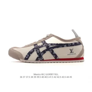 ASICS Onitsuka Tiger Mexico 66 Classic Retro Leather Sneakers