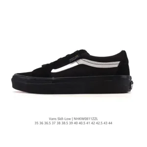 Vans Sk8-Low Classic Low-Top Canvas Skate Shoes