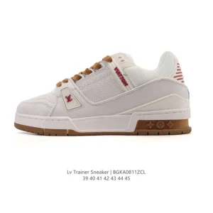 Louis Vuitton Trainer Sneaker Low Men's Fashion Luxury Shoes