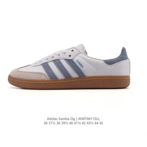 Adidas Samba OG Classic Leather Sneakers T-toe Design