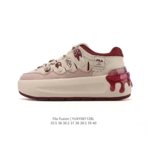 FILA Fusion Chunky Sneakers for Women - Platform Comfortable Walking Shoes