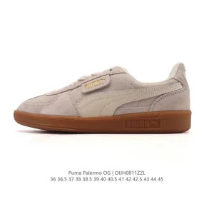 PUMA Palermo OG Army Trainer Low-Top Sneakers for Men and Women