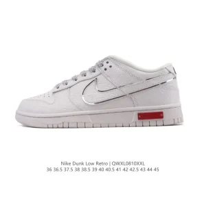Nike SB Dunk Low Pro Men's Women's Skateboarding Shoes Vintage Leather