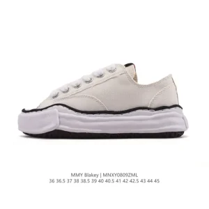 Mmy Maison Mihara Yasuhiro Blakey Canvas Low Sneakers