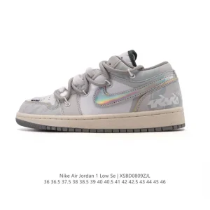 Nike Air Jordan 1 Low 2025 Snake Year Limited Edition Deconstructed Sneakers