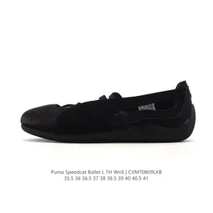 Puma Speedcat Ballet Women's Mary Jane Flat Shoe with Racing Inspiration