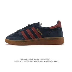 Adidas Handball Spezial Low Top Vintage Leather Sneakers