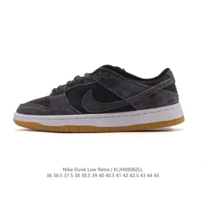 Nike SB Dunk Low Pro Vintage Leather Skateboarding Shoes