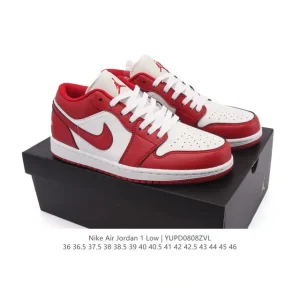Jordan AJ1 Low Retro Classic Leather Basketball Shoes