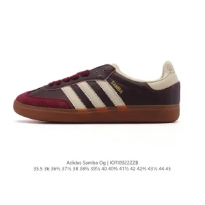 Adidas Originals Samba OG Shoes Classic White Leather Sneakers