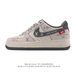Nike Air Force 1 Low 07 Classic White Leather Sneakers