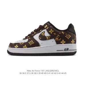 Nike Air Force 1 07 Low White Leather Sneakers for Men and Women