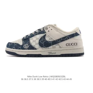 Nike SB Dunk Low Pro DD1503 Vintage Leather Skateboarding Shoes for Men and Women