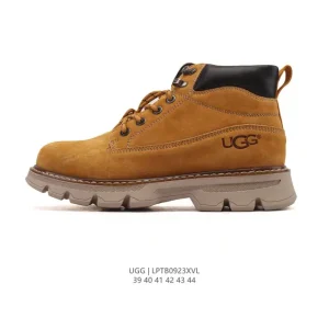 UGG Men's Classic Mini Snow Boots with Fleece Lining and Thick Sole