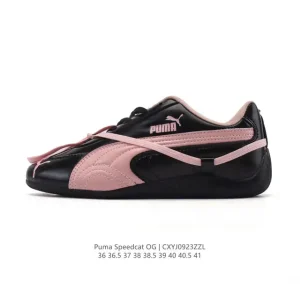 PUMA Speedcat OG Racing Shoes Vintage Leather Low Top Retro Sneakers