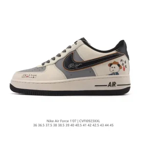 Nike Air Force 1 Low White Leather Sneakers for Men and Women