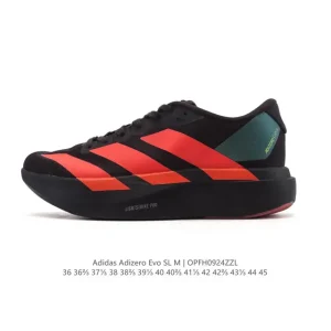 Adidas Adizero Evo Sl Carbon Plate Running Shoes for Men and Women