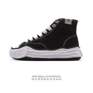 Mmy Maison Mihara Yasuhiro Blakey Low Top Canvas Sneakers