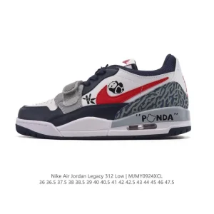 Jordan Legacy 312 Low Men's Basketball Shoes with Nike Air Cushioning
