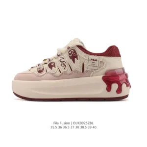 Fila Fusion Chunky Sole Women's Sneakers White Fashion Streetwear