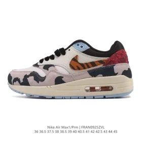 Nike Air Max 1 Premium Vintage Running Shoes for Men and Women