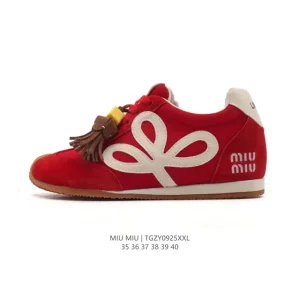 Miumiu Inspired Platform Sneakers for Women Fashion Comfortable