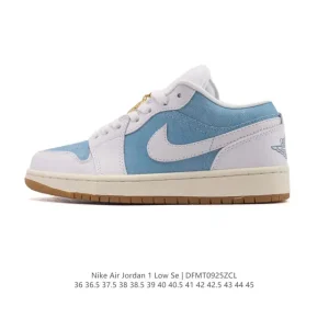 Air Jordan 1 Low Retro Basketball Shoes with Air Cushion