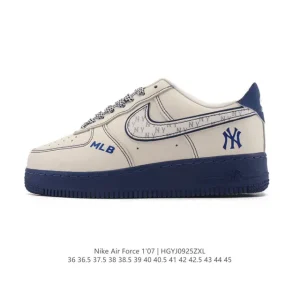 Nike Air Force 1 '07 Low White Leather Casual Sneakers