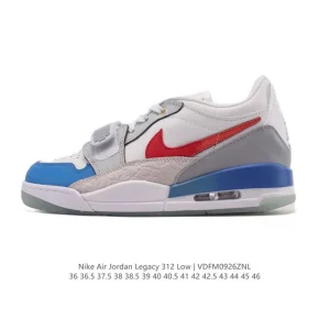 Jordan Legacy 312 Low Men's Basketball Shoes with Air Cushion