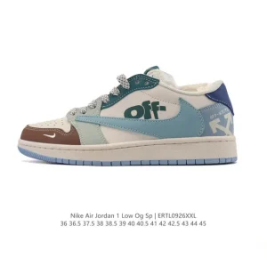 Nike Air Jordan 1 Low OG SP Military Blue Reverse Swoosh