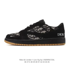 Jordan Air 1 Low Retro Classic Leather Basketball Shoes