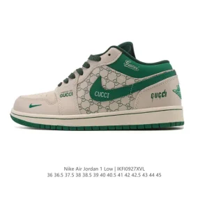 Jordan AJ1 Low Retro Classic Leather Basketball Shoes