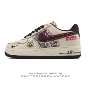 Nike Air Force 1 07 Low White Leather Sneakers for Men and Women