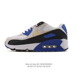 Nike Air Max 90 Men's Running Shoes Leather Mesh Suede Vintage Style
