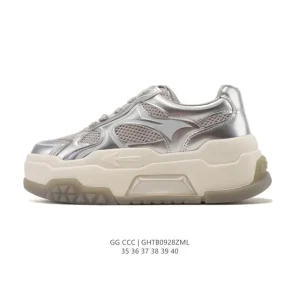 Golden Goose Dad-Star Classic Leather Mesh Sneakers for Women
