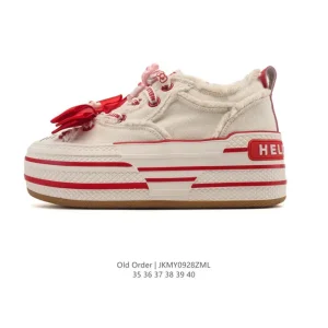 Old Order Canvas-003 Cloud Height Increase Denim Sneakers Unisex