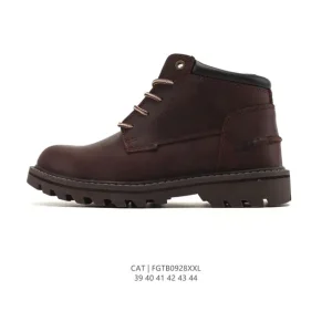 Cat Men's Classic Martin Boots Outdoor Hiking Shoes