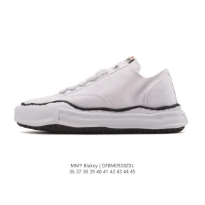 Mmy Maison Mihara Yasuhiro Blakey Canvas Low Sneakers