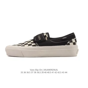 Vans Classic Slip-On Checkerboard Skate Shoes for Men and Women