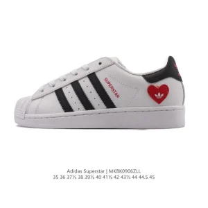 Adidas Superstar 2025 Classic Shell Toe Leather Sneakers for Men and Women