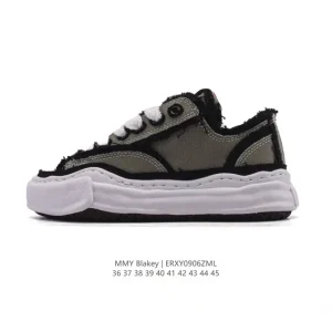Mmy Maison Mihara Yasuhiro Blakey Canvas Low Sneakers
