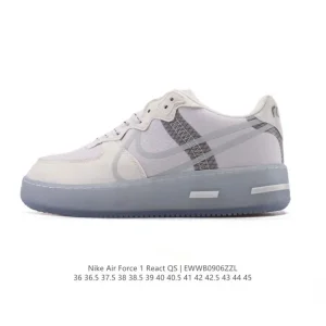 Nike Air Force 1 '07 Low White Leather Casual Sneakers for Men and Women