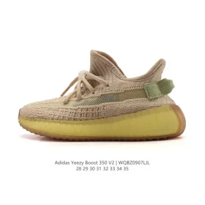 Adidas Yeezy Boost 350 V2 Kids Shoes BASF Boost Comfortable Running Sneakers