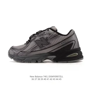 New Balance MR740 Vintage Grey Blue Running Shoes