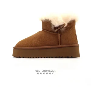 UGG Classic Short Chestnut Women's Sheepskin Snow Boots