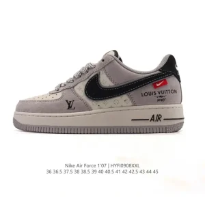 Nike Air Force 1 Low White Leather Casual Sneakers