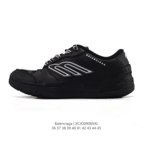Balenciaga Hamptons Worn Out 18th Gen Leather Sneakers
