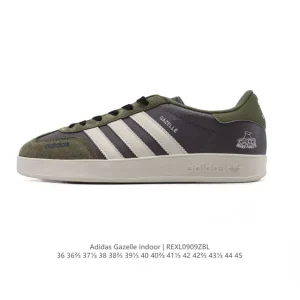 Adidas Originals Gazelle Indoor Retro Leather Sneakers