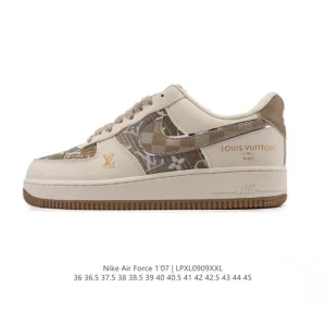 Nike Air Force 1 '07 Low White Leather Sneakers